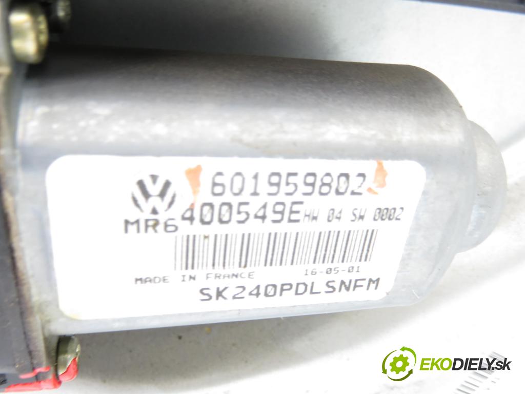 SKODA FABIA I (6Y2) HB 2001 44,00 1.4 - AZE 1397,00 mechanismus oken PPE 6Q1959802 ; 6Y1837752Q