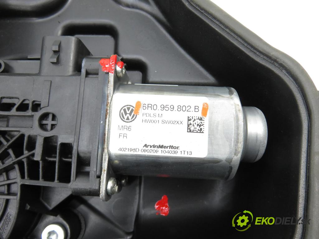 SEAT IBIZA IV (6J5, 6P1) HB 2009 59,00 1.4 TDI - BMS 1422,00 Mechanizmus okien 6J4837402 ; 6R0959802B