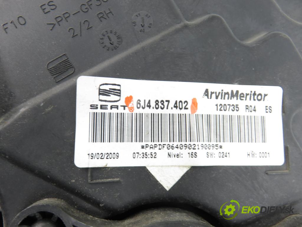 SEAT IBIZA IV (6J5, 6P1) HB 2009 59,00 1.4 TDI - BMS 1422,00 Mechanizmus okien 6J4837402 ; 6R0959802B