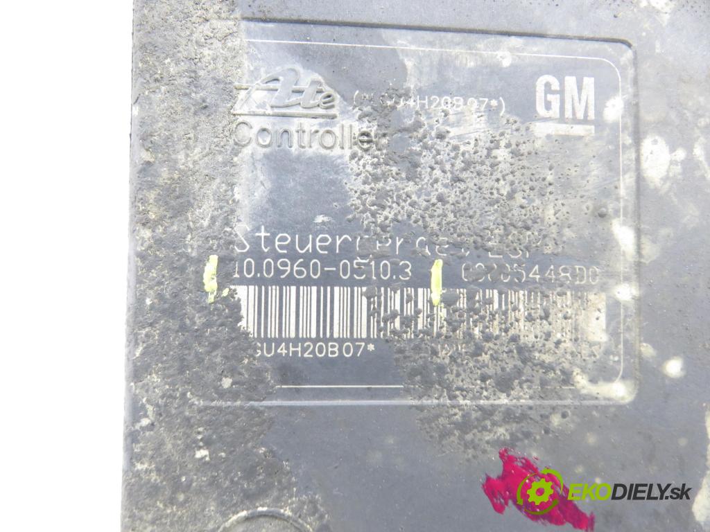 OPEL ASTRA H (A04) HB 2005 74,00 1.7 CDTI 100 - Z 17 DTH 1686,00 Pumpa ABS 10096005103 ; 13157577GX ; 10020601274 (Pumpa ABS)