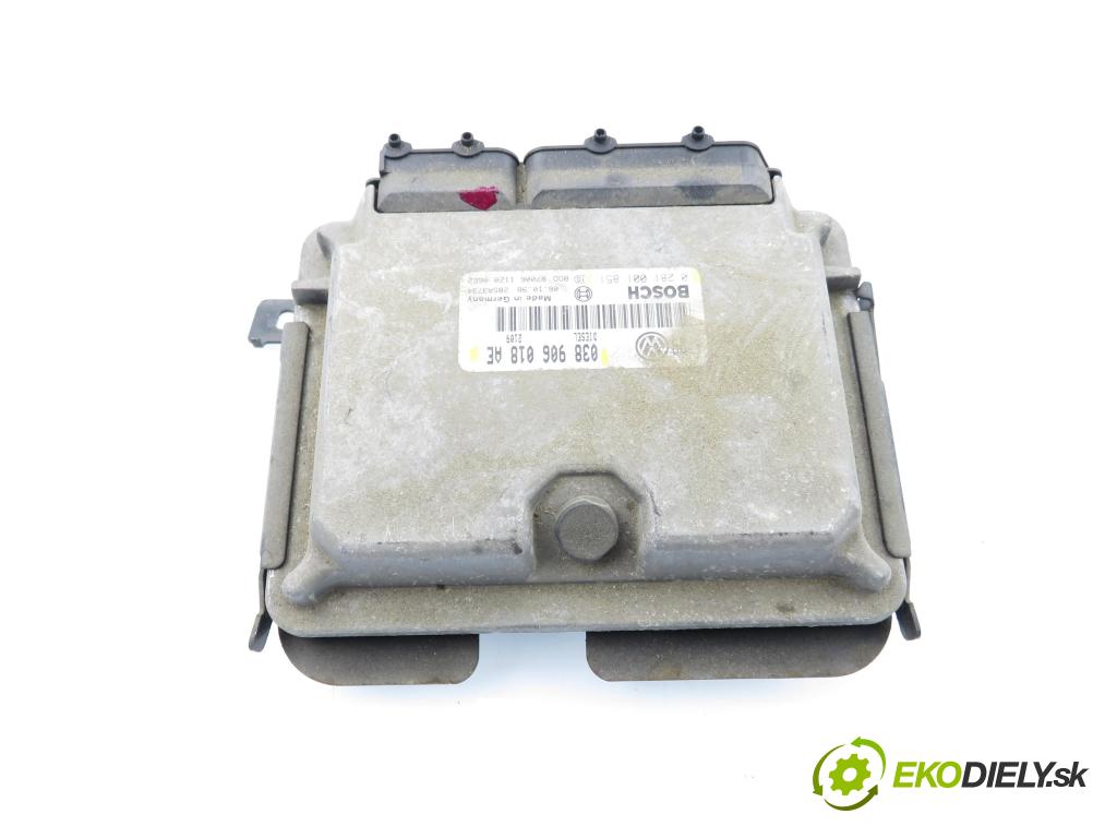 VW GOLF IV (1J1) HB 1998 66,00 1.9 TDI 90 - ALH 1896,00 Riadiaca jednotka Motor 038906018AE ; 0281001851