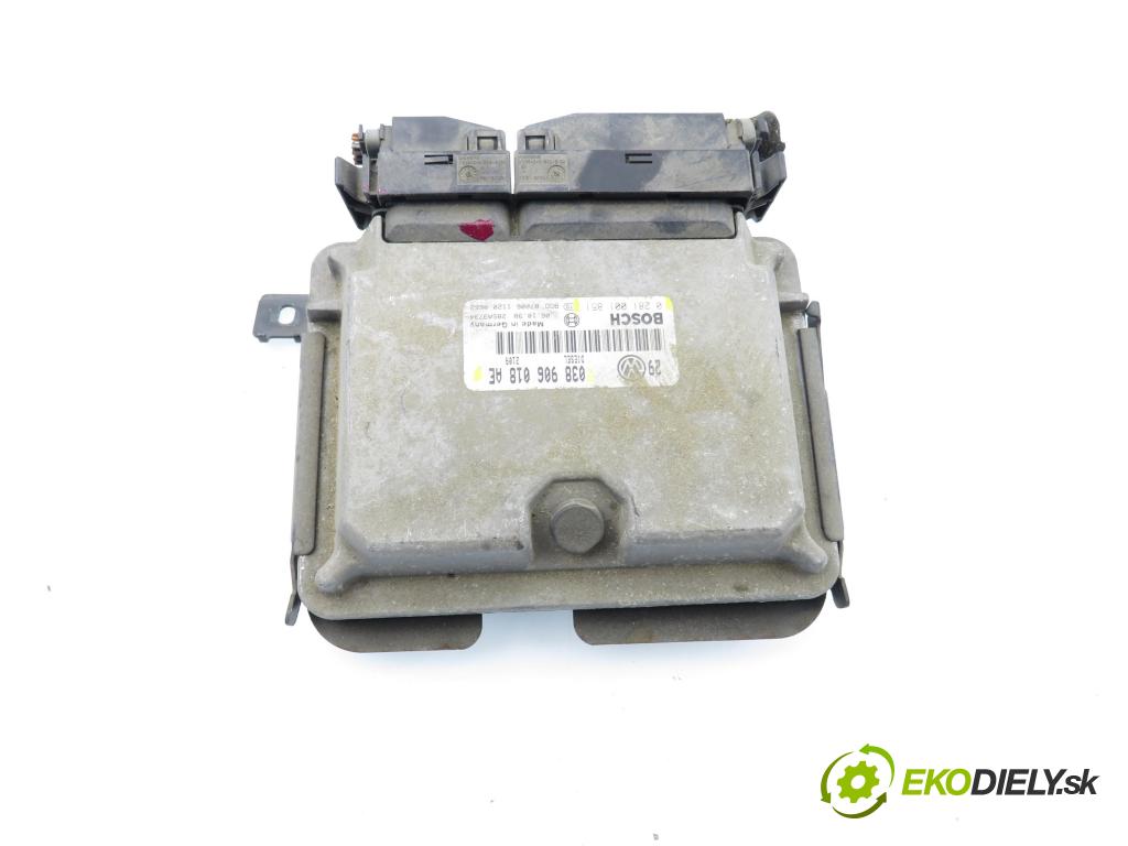 VW GOLF IV (1J1) HB 1998 66,00 1.9 TDI 90 - ALH 1896,00 Riadiaca jednotka Motor 038906018AE ; 0281001851