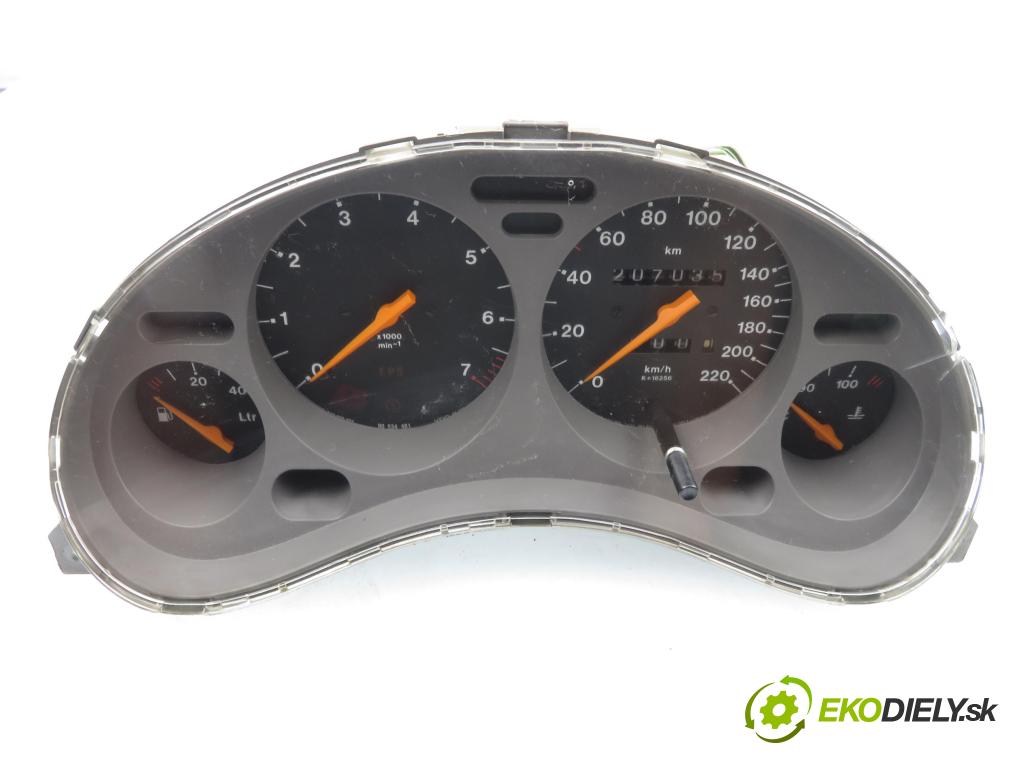 OPEL TIGRA (S93) HB 1997 66,00 1.4 16V - X 14 XE 1389,00 Prístrojovka elektrický 