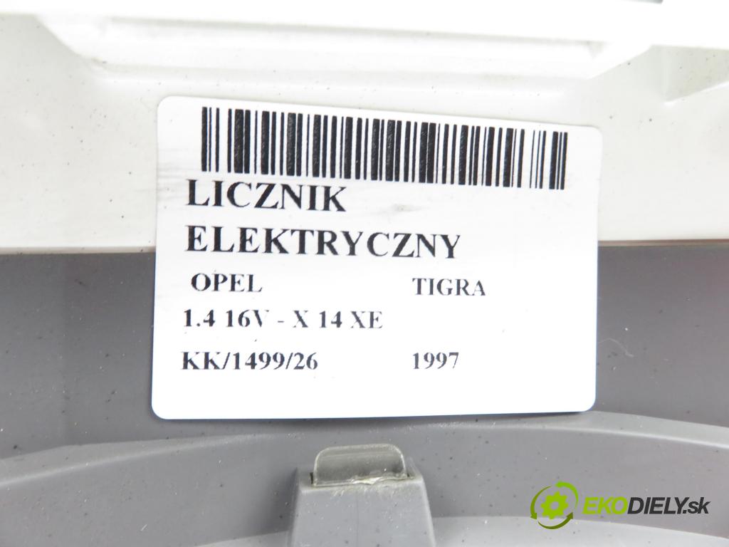 OPEL TIGRA (S93) HB 1997 66,00 1.4 16V - X 14 XE 1389,00 Prístrojovka elektrický