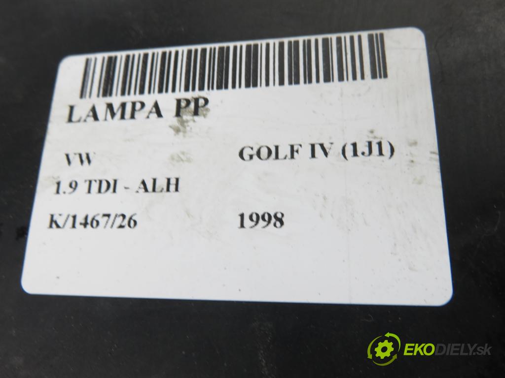 VW GOLF IV (1J1) HB 1998 66,00 1.9 TDI 90 - ALH 1896,00 Svetlo PP 1J1941018K