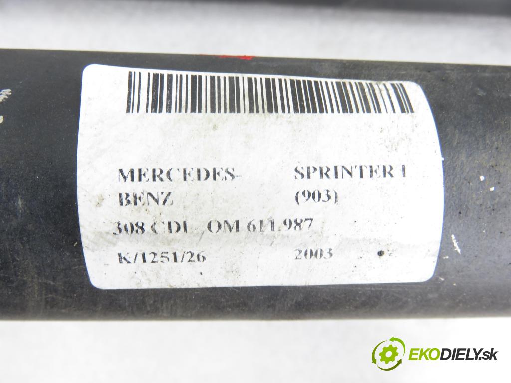 MERCEDES-BENZ SPRINTER 3-t Skrzynia (903) FURGON 2003 60,00 308 CDI - OM 611.987 2148,00 POTRUBIE:
