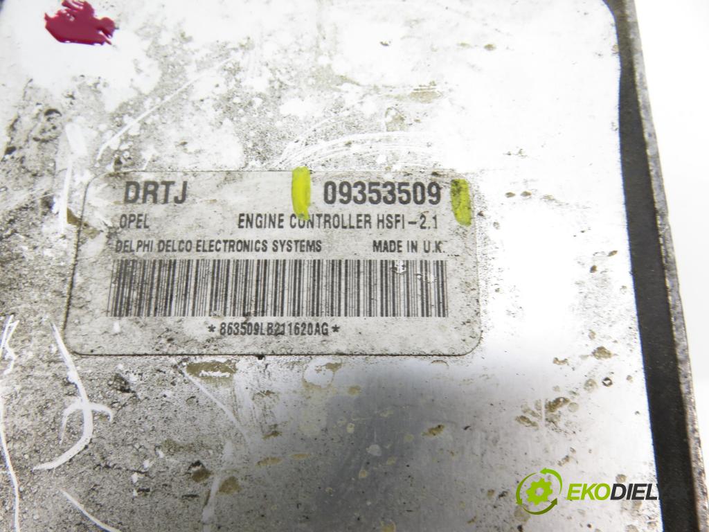 OPEL ASTRA G liftback (T98) HB 2002 62,00 1.6 8V - Z 16 SE 1598,00 spinačka / imobilizéra IMMO / Riadiaca jednotka 09353509 ; 24445098 ; 90589313