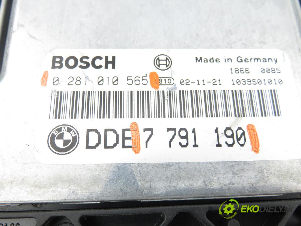 BMW 3 Touring (E46) KOMBI 2004 110,00 320 d 150 - M47 D20 (204D4) 1995,00 Riadiaca jednotka Motor 7791190 ; 0281010565