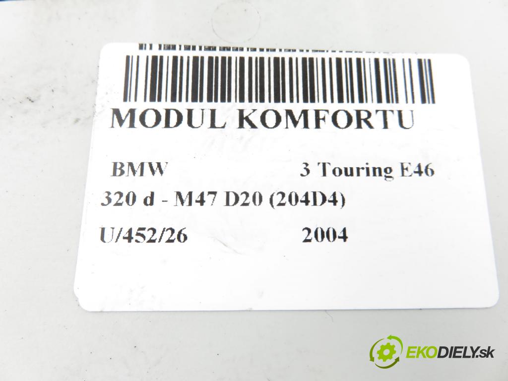 BMW 3 Touring (E46) KOMBI 2004 110,00 320 d 150 - M47 D20 (204D4) 1995,00 MODUL komfortu 6923960