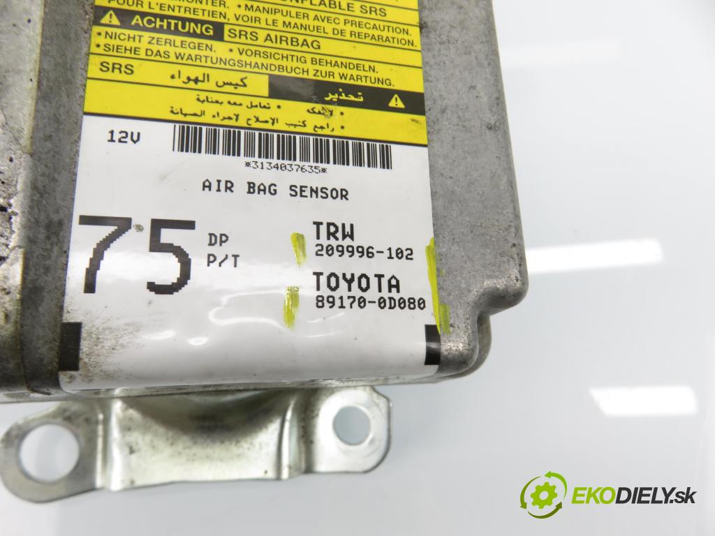 TOYOTA YARIS (_P1_) HB 2004 64,00 1.3 (SCP12_) - 2SZ-FE 1298,00 MODUL air BAG 891700D080 ; 209996102
