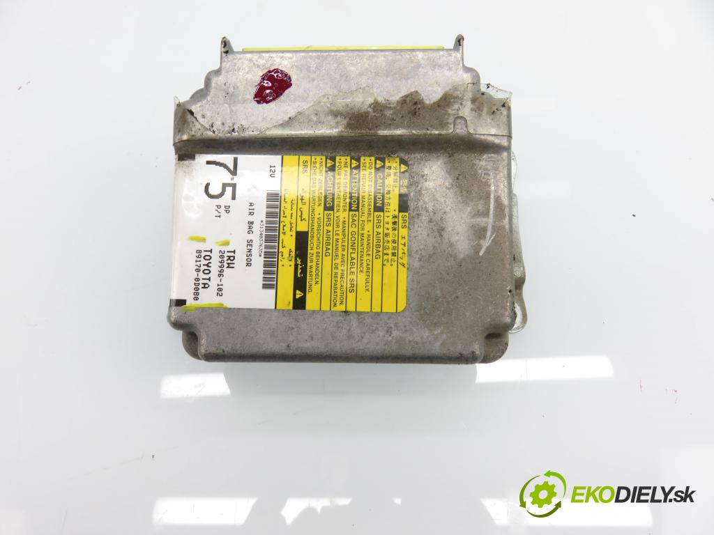TOYOTA YARIS (_P1_) HB 2004 64,00 1.3 (SCP12_) - 2SZ-FE 1298,00 MODUL air BAG 891700D080 ; 209996102
