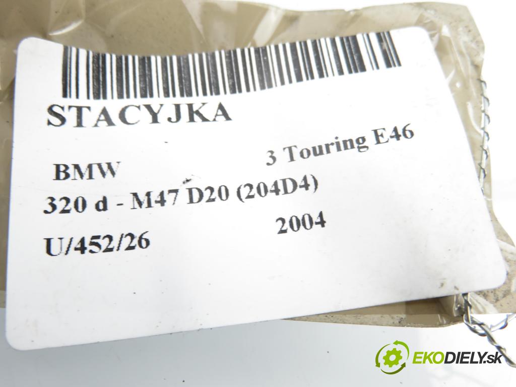 BMW 3 Touring (E46) KOMBI 2004 110,00 320 d 150 - M47 D20 (204D4) 1995,00 zámok spínacej skrinky 1094686
