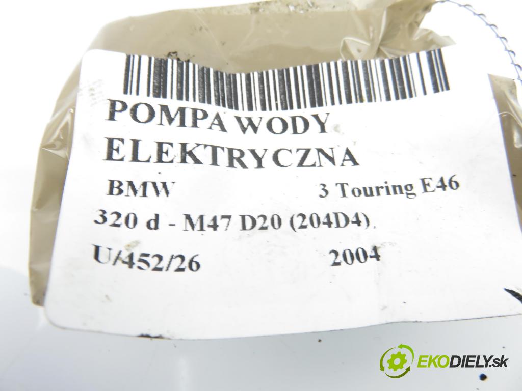 BMW 3 Touring (E46) KOMBI 2004 110,00 320 d 150 - M47 D20 (204D4) 1995,00 Pumpa vody elektrická 8369807 ; 1147412149