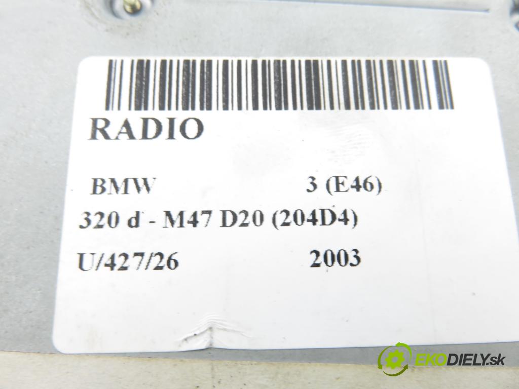 BMW 3 (E46) SEDAN 2003 110,00 320 d 150 - M47 D20 (204D4) 1995,00 RADIO Modul 6923175