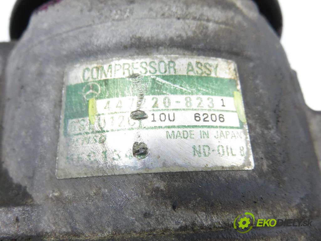 MERCEDES-BENZ KLASA A (W168) HB 2000 75,00 1.6 102 A 160 M 166.960 1598,00 KOMPRESOR: klimatizace 4472208231 (Kompresor klimatizace)