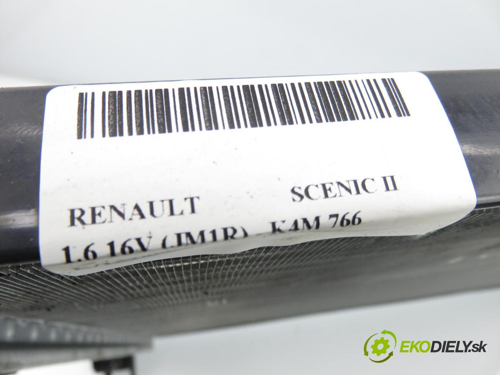 RENAULT SCENIC II (JM0/1_) MINIVAN 2004 82,00 1.6 16V (JM1R) 112 - K4M 766 1598,00 chladič vody