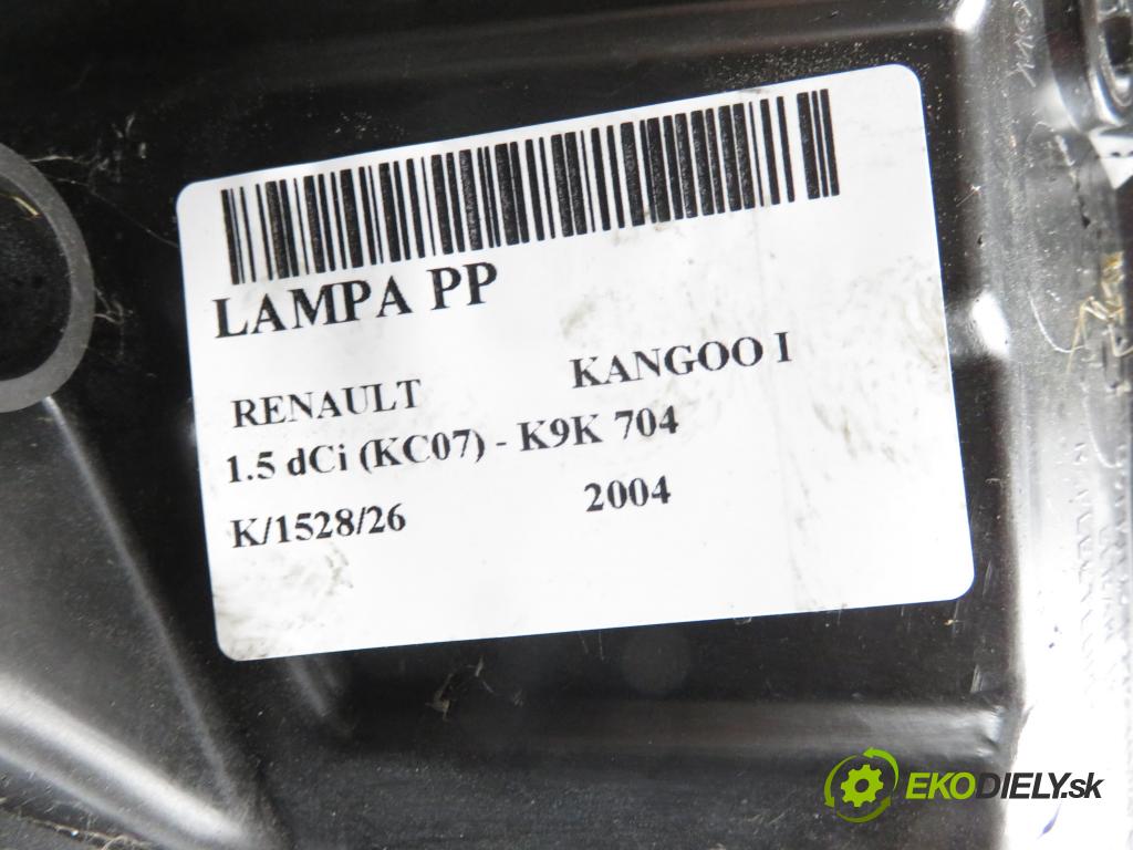 RENAULT KANGOO (KC0/1_) FURGON 2004 48,00 1.5 dCi 70 - K9K 704 1461,00 Svetlo PP 8200150617