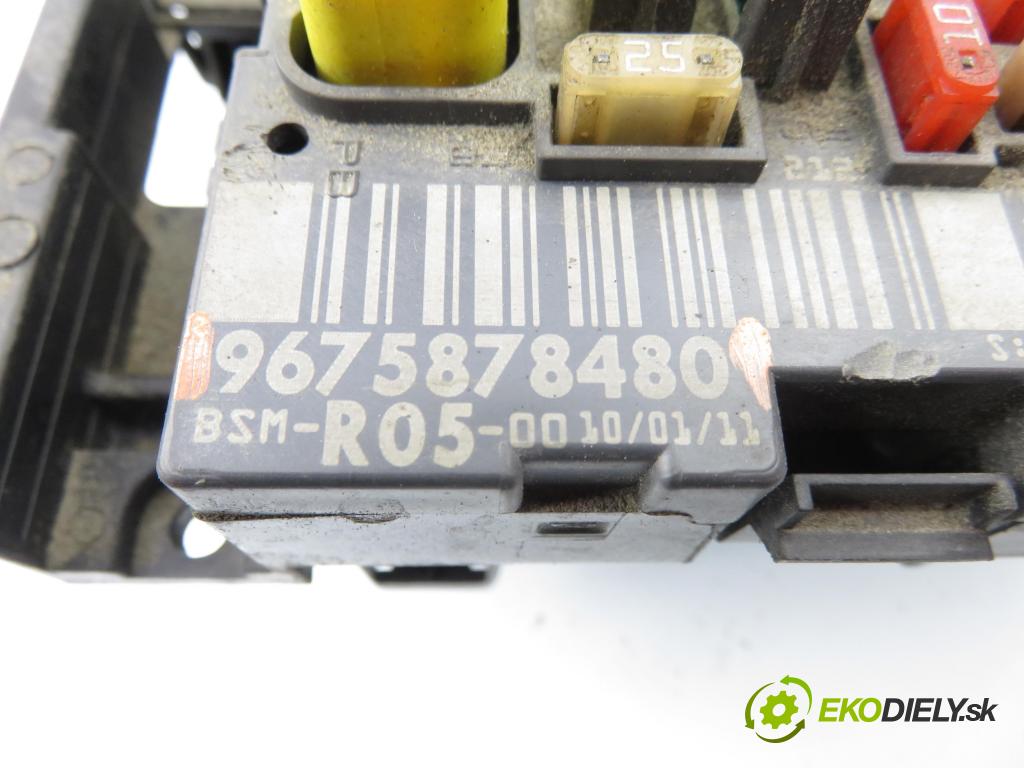 PEUGEOT PARTNER Skrzynia FURGON 2011 55,00 1.6 HDi - 9HT (DV6BTED4) 1560,00 MODUL BSM 9675878480