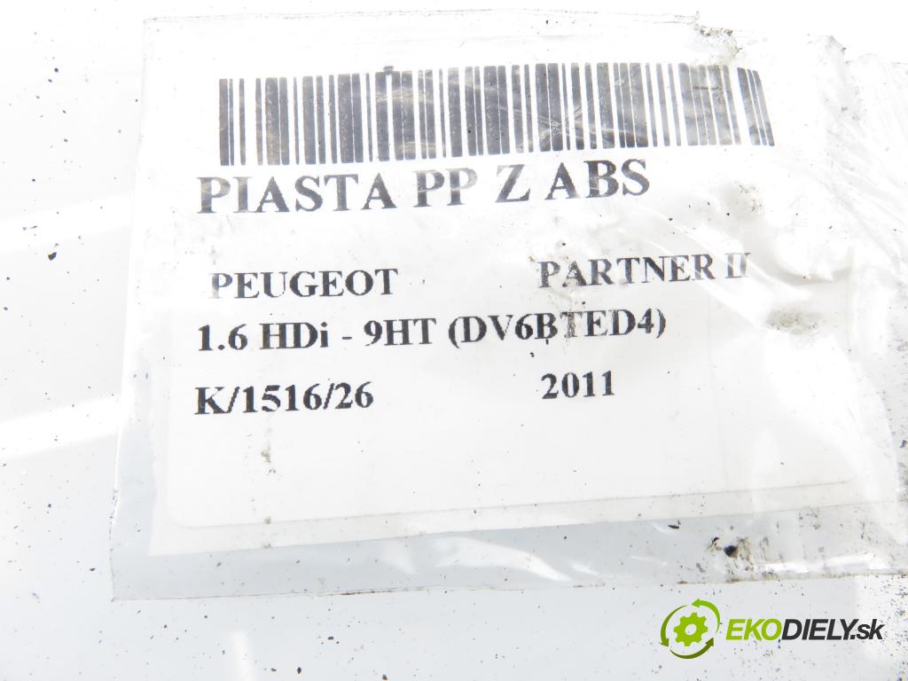 PEUGEOT PARTNER Skrzynia FURGON 2011 55,00 1.6 HDi - 9HT (DV6BTED4) 1560,00 náboj PP ABS