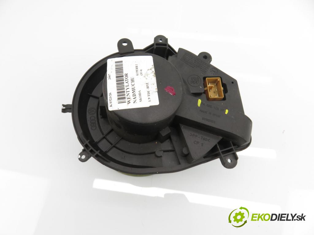 SKODA SUPERB I (3U4) SEDAN 2007 85,00 1.9 TDI - BPZ 1896,00 Ventilátor vetráku 740221233F