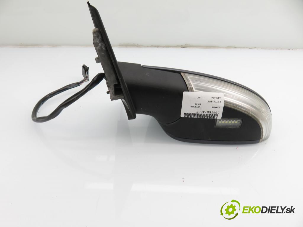 SKODA SUPERB I (3U4) SEDAN 2007 85,00 1.9 TDI - BPZ 1896,00 Spätné zrkadlo LE