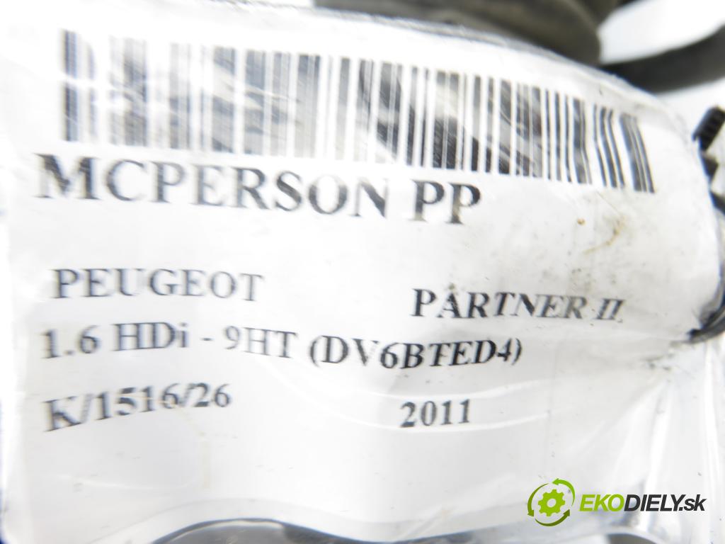 PEUGEOT PARTNER Skrzynia FURGON 2011 55,00 1.6 HDi - 9HT (DV6BTED4) 1560,00 MCPERSON PP