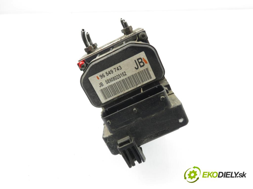 CHEVROLET LACETTI (J200) HB 2005 80,00 1.6 - F16D3 1598,00 pumpa ABS 0265216874 ; 96549743 ; 96549743JB (Pumpa ABS)