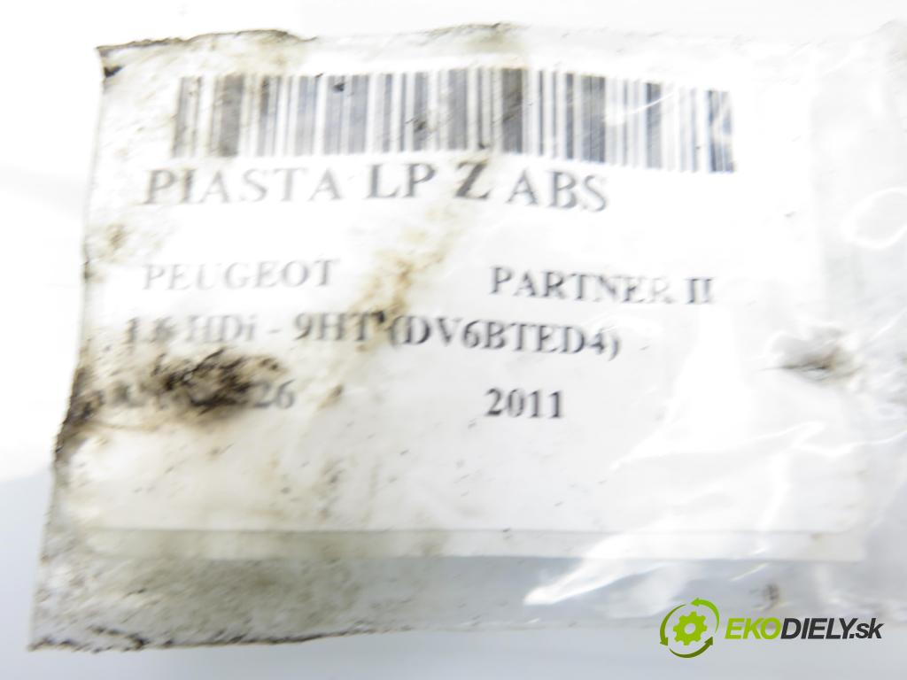 PEUGEOT PARTNER Skrzynia FURGON 2011 55,00 1.6 HDi - 9HT (DV6BTED4) 1560,00 náboj LP ABS