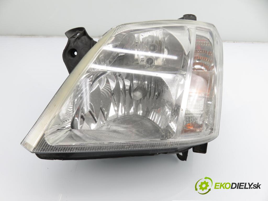 OPEL MERIVA A nadwozie wielkoprzestrzenne (MPV) (X03) MINIVAN 2004 74,00 1.6 16V - Z 16 XE 1598,00 Svetlo LP 93321052 ; 89308550