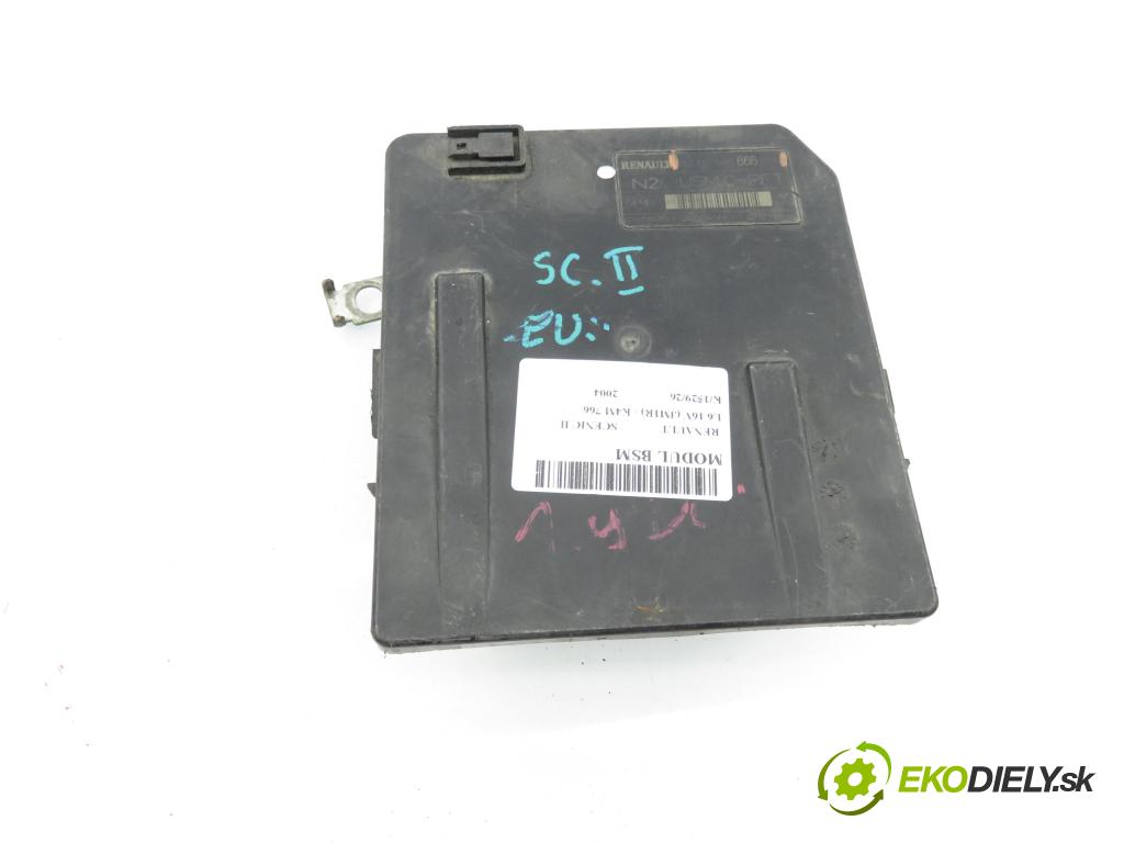 RENAULT SCENIC II (JM0/1_) MINIVAN 2004 82,00 1.6 16V (JM1R) 112 - K4M 766 1598,00 MODUL BSI 8200606826