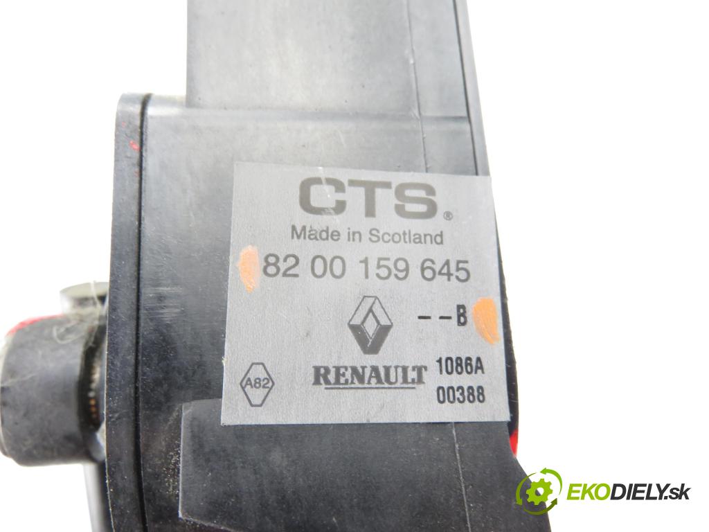 RENAULT SCENIC II (JM0/1_) MINIVAN 2004 82,00 1.6 16V (JM1R) - K4M 766 1598,00 Potenciometer plynu 8200159645B (Potenciometer plynového pedálu)