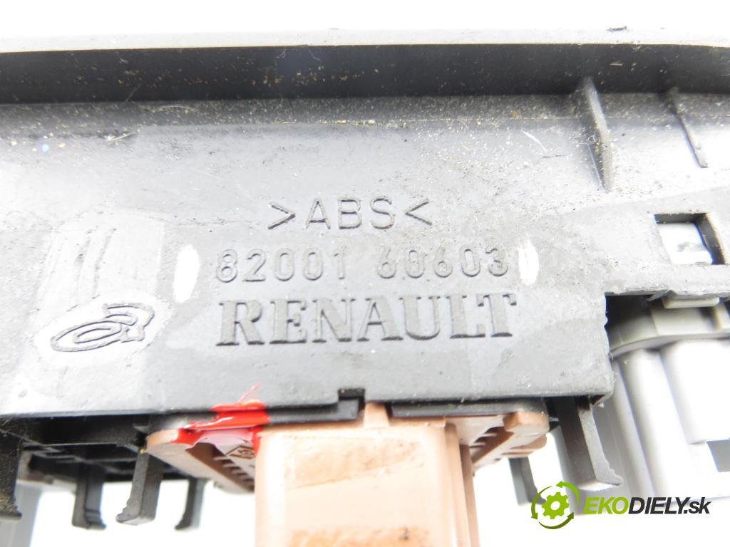RENAULT SCENIC II (JM0/1_) MINIVAN 2004 82,00 1.6 16V (JM1R) 112 - K4M 766 1598,00 Panel ovládania okien 8200160603 ; 156018070E