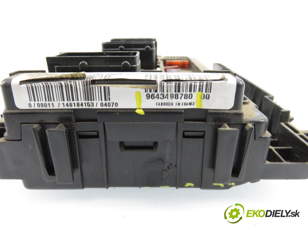 CITROEN C3 I (FC_) HB 2004 50,00 1.4 HDi - 8HZ (DV4TD) 1398,00 MODUL BSM T118470004J ; 9643498780
