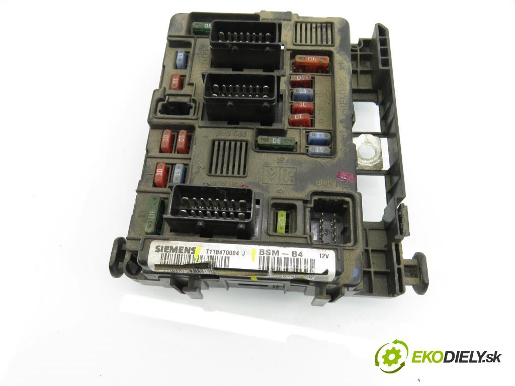 CITROEN C3 I (FC_) HB 2004 50,00 1.4 HDi - 8HZ (DV4TD) 1398,00 MODUL BSM T118470004J ; 9643498780