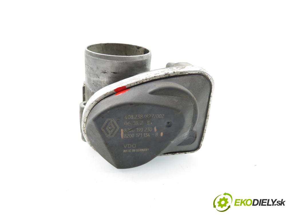 RENAULT SCENIC II (JM0/1_) MINIVAN 2004 82,00 1.6 16V (JM1R) 112 - K4M 766 1598,00 Škrtiaca klapka 8200171134B ; 8200190230 (Škrtiaca klapka)