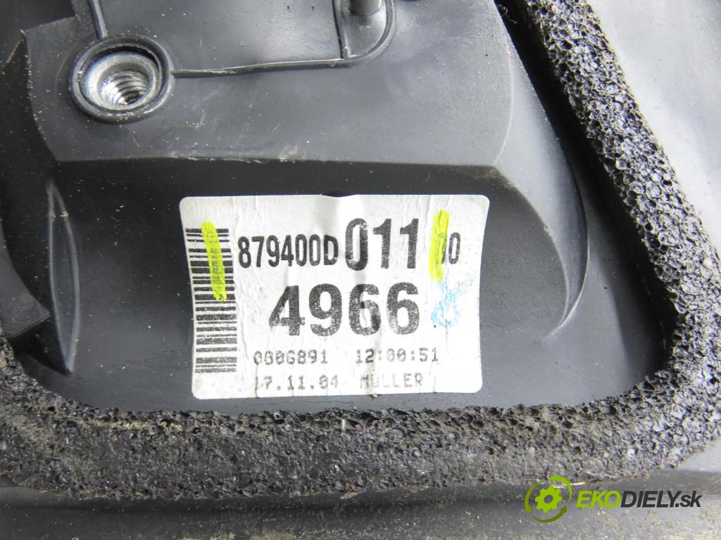 TOYOTA YARIS (_P1_) HB 2004 64,00 1.3 VVTi 87 - 2SZ-FE 1298,00 Spätné zrkadlo 879400D011