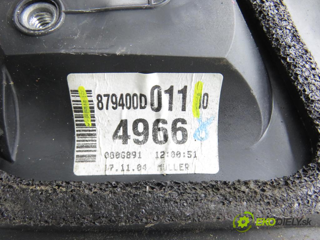 TOYOTA YARIS (_P1_) HB 2004 64,00 1.3 VVTi 87 - 2SZ-FE 1298,00 Spätné zrkadlo 879400D011