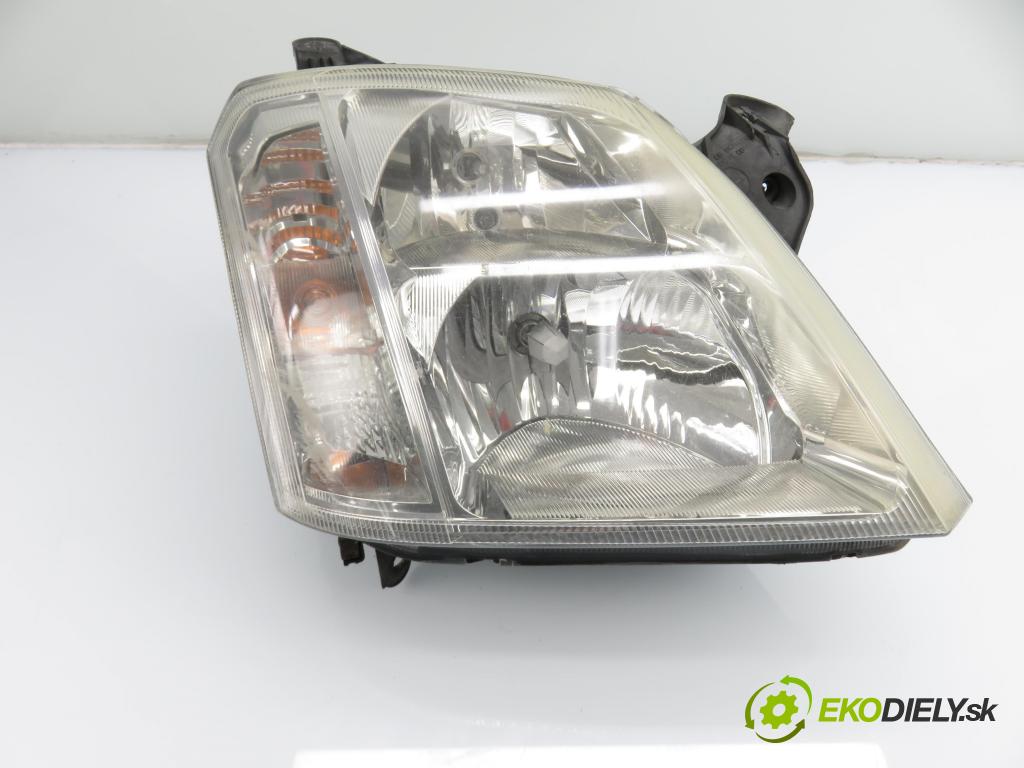 OPEL MERIVA A nadwozie wielkoprzestrzenne (MPV) (X03) MINIVAN 2004 74,00 1.6 16V - Z 16 XE 1598,00 Svetlo PP 93321053 ; 89308560