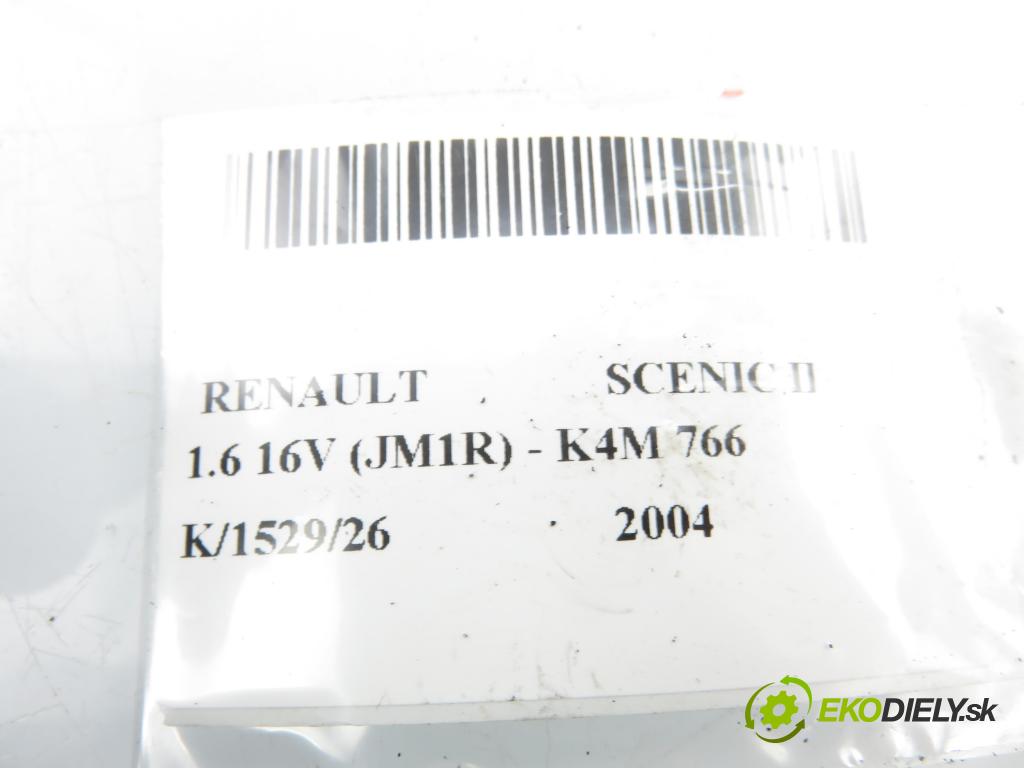 RENAULT SCENIC II (JM0/1_) MINIVAN 2004 82,00 1.6 16V (JM1R) 112 - K4M 766 1598,00 páčka/prepínač 8200127727