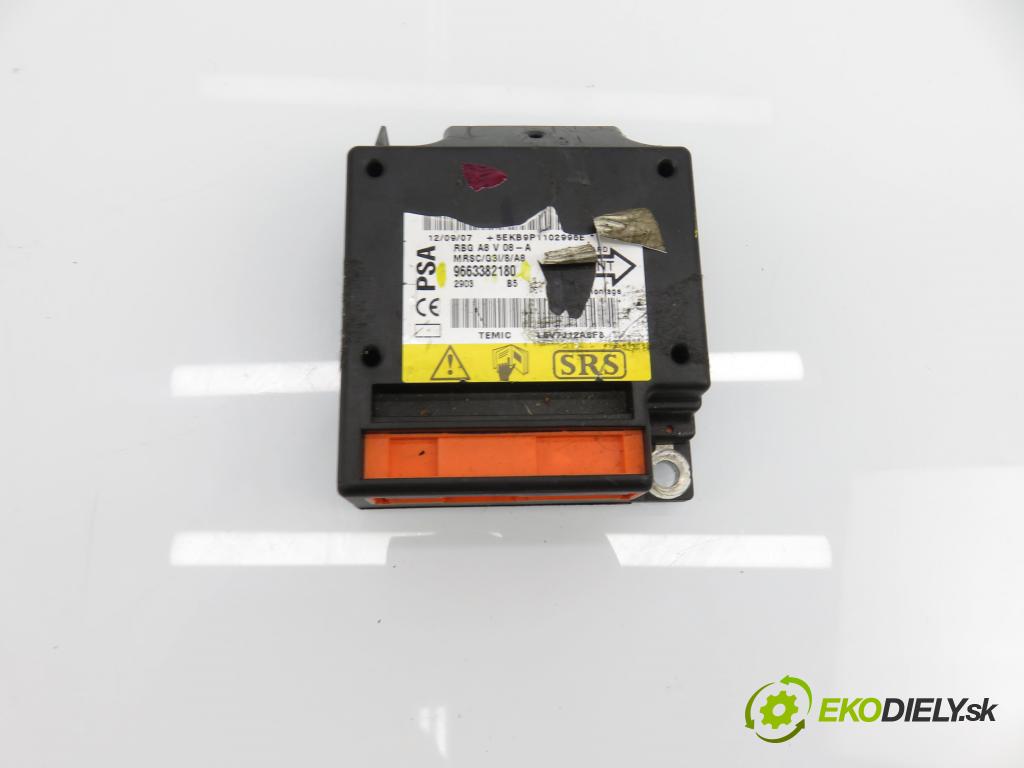 CITROEN C3 I (FC_) HB 2004 50,00 1.4 HDi - 8HZ (DV4TD) 1398,00 MODUL air BAG 9663382180