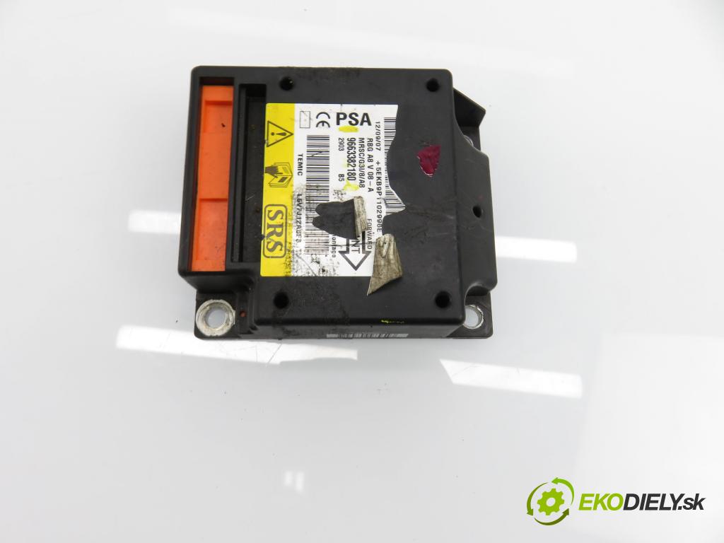 CITROEN C3 I (FC_) HB 2004 50,00 1.4 HDi - 8HZ (DV4TD) 1398,00 MODUL air BAG 9663382180