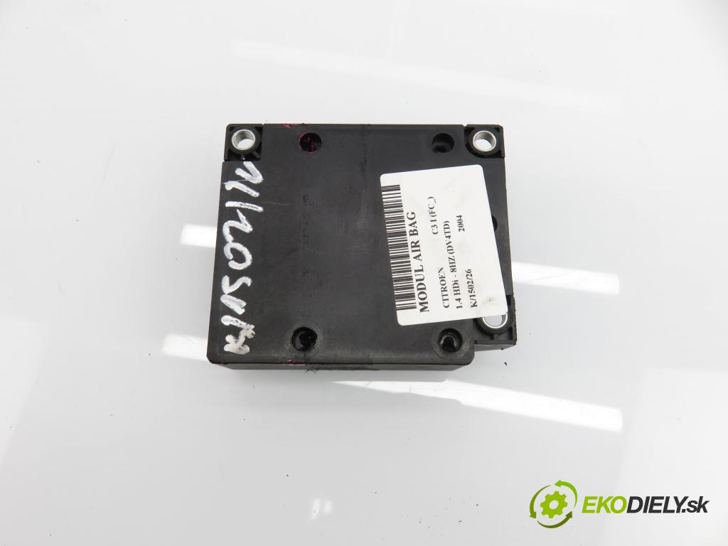 CITROEN C3 I (FC_) HB 2004 50,00 1.4 HDi - 8HZ (DV4TD) 1398,00 MODUL air BAG 9663382180