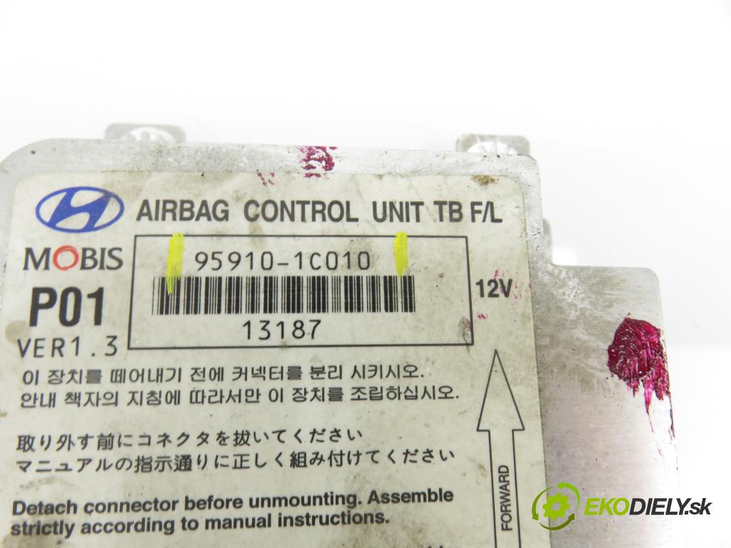 HYUNDAI GETZ (TB) HB 2008 49,00 1.1 1086,00 MODUL air BAG 959101C010