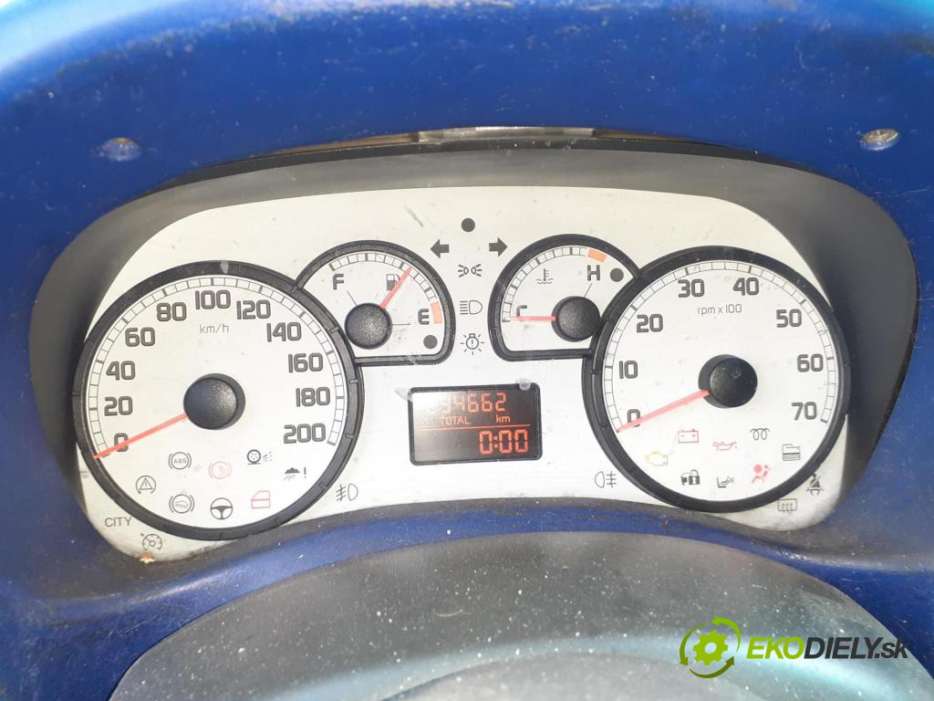 FIAT DOBLO nadwozie wielkoprzestrzenne (MPV) (119_, 223_) KOMBIVAN 2003 77,00 1.9 JTD - 223 B1.000 1910,00 Prístrojovka elektrický 51727192