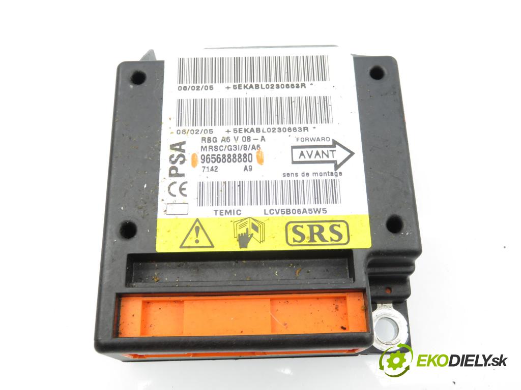 CITROEN C2 (JM_) HB 2005 50,00 1.4 - KFV (TU3JP) 1360,00 MODUL air BAG 9656888880