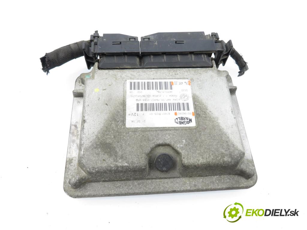 FIAT PANDA (169_) HB 2005 40,00 1.1 54 - 187 A1.000 1108,00 Riadiaca jednotka Motor 55196260 ; IAW4AFSS