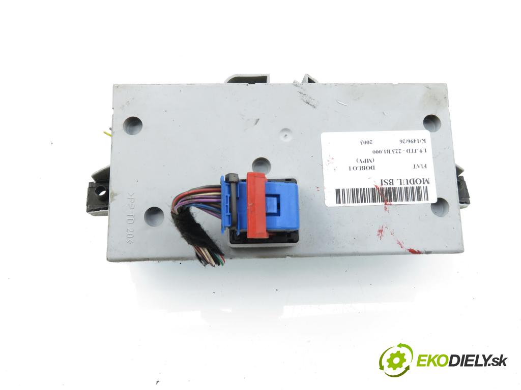 FIAT DOBLO nadwozie wielkoprzestrzenne (MPV) (119_, 223_) KOMBIVAN 2003 77,00 1.9 JTD - 223 B1.000 1910,00 MODUL BSI 51735171