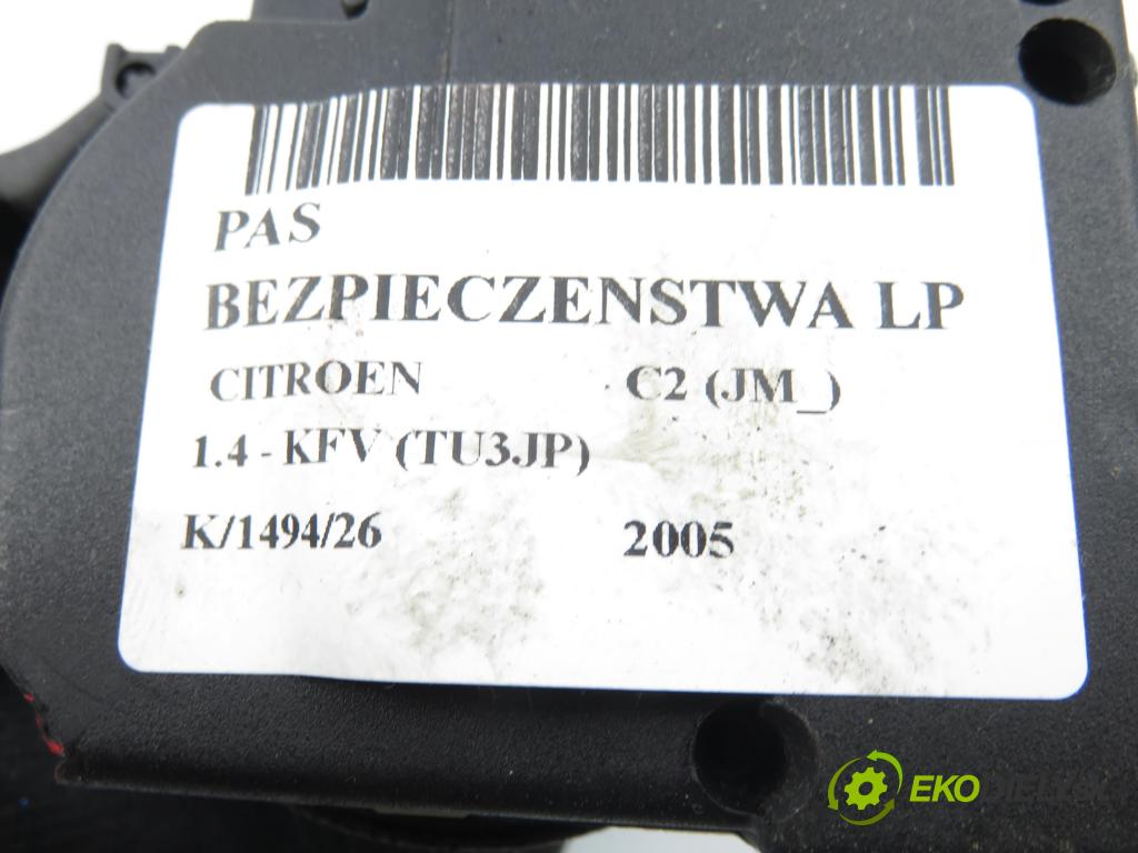 CITROEN C2 (JM_) HB 2005 50,00 1.4 - KFV (TU3JP) 1360,00 Držiak bezpečnostný LP 96422197XX