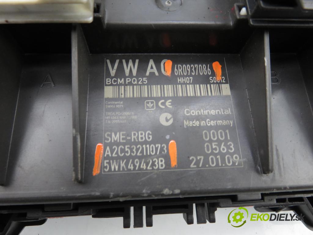 SEAT IBIZA IV (6J5, 6P1) HB 2009 59,00 1.4 TDI - BMS 1422,00 MODUL komfortu 6R0937086 ; A2C53211073 ; 5WK49423B