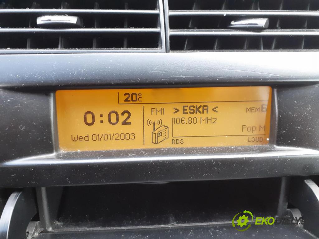 CITROEN C4 I (LC_) HB 2005 80,00 1.6 HDi 109 - 9HZ (DV6TED4) 1560,00 ZOBRAZIT: 9657882880